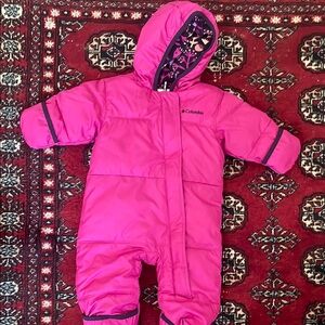 Columbia Fuchsia Infant Snowsuit